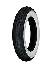 Fiddle III Front & Rear White Wall Tire