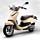 Butterscotch Yellow Lance Cali Classic 125 Scooter