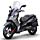 Matte Black SYM Citycom 300i Scooter