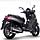 Rear-side view - SYM Citycom 300i Scooter
