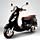 Midnight Black SYM Fiddle II 125cc Scooter