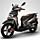 Midnight Black SYM HD200 EVO Scooter