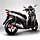 Rear View - SYM HD200 EVO Scooter