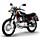 Midnight Black SYM Wolf Classic 150cc Scooter